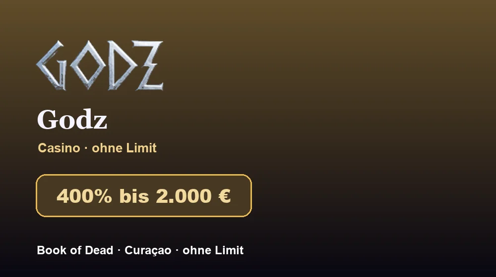 Screenshot von Godz Casino