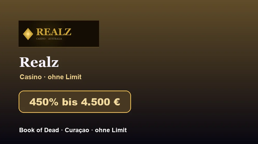 Screenshot von Realz Casino