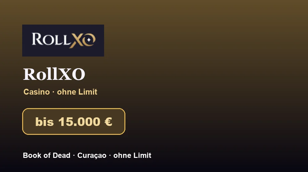 Screenshot von RollXO Casino